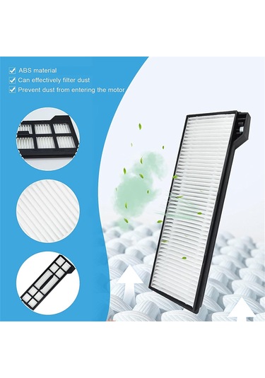 Xurunkeji Eufy X10 Pro Omni Robot Süpürge Ana Yan Fırça Hepa Filtre Paspas Bezi Toz Torbaları Yedek Parçaları