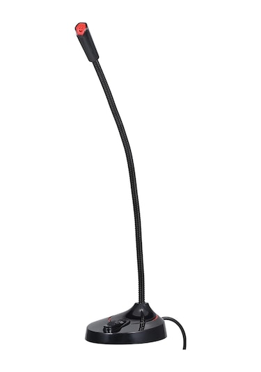 Springsun F12 Usb Kaz Boynu Mikrofon Masaüstü Çok Yönlü Kapasitif Mikrofon Toplantı Oyun Mikrofonu Pc Dizüstü Bilgisayar İçin