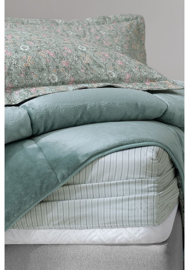 Yataş Bedding Piante Triola Tek Kişilik Set - Mint
