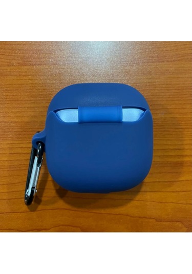 Soundcore Liberty 4 Nc Uyumlu Kılıf Mat Kancalı Silikon Lacivert 4 Ay Belirtilmemiş Belirtilmemiş Cn Diğer