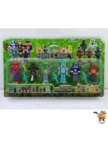 Minecraft 6 Lı Figür Seti Maceraya Hazır Olun 0
