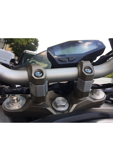 Bay4Global Yamaha Mt09 Gidon Yükseltme 25Mm Gri