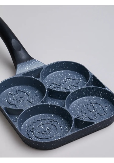 Agness Smayl 18,5 Cm Yapışmaz Krep Tavası 151372217 Gri