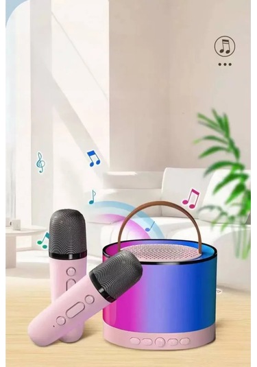 Kablosuz Mikrofofon Çocuk Karaoke 2 Adet 376781189