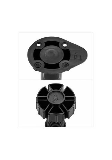 Flybuy 20 Adet Plastik Mutfak Mobilya Ayakları, 10 Sabitleme Braketi, 100-120mm Genişletilmiş Aralık, Dayanıklı Ve Ayarlanabilir -