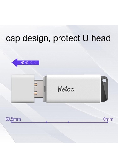 Sones Netac U185 Yüksek Hızlı Usb3.0 Kapaklı Araç Bilgisayarı Müzik Usb Sürücüsü, Kapasite: 64 Gb