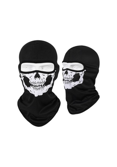 Motosiklet Kurukafa Balaklava Güneş Koruyucu Rüzgar Geçirmez