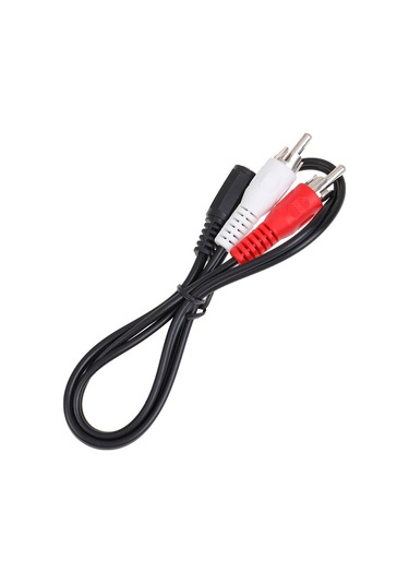 3.5Mm Dişi 2 Rca Erkek Stereo Ses Kablosu 1.5 Metre