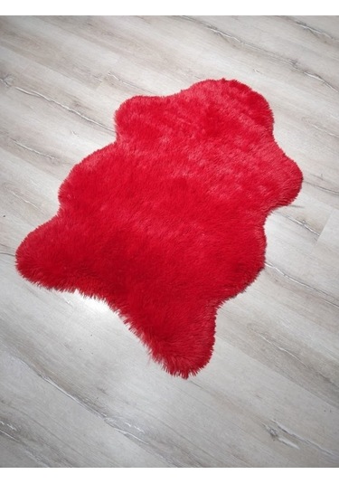 Doğuş Tavşan Tüyü Kırmızı Post Halı 70 x 100 Cm