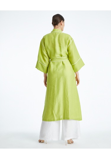 Kadın Biyeli Kap - Bağlama Kemer Detaylı - Modern Ve Şık - Günlük Ve Özel Günlerde Kullanım İçin Kap Fıstık Yeşil Kadın Biyeli Kap - Bağlama Kemer Detaylı - Modern Ve Şık - Günlük Ve Özel Günlerde Kullanım İçin Kap Fıstık Yeşil