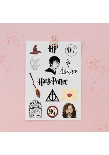 Hp Karışık Tasarımlı A5 Stickers Çıkartma Pytkstkas060