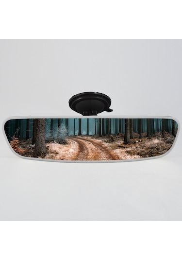 Pırlanta-5 Vantuzlu Universal Dikiz Aynası 25X6 Cm 6 Renk