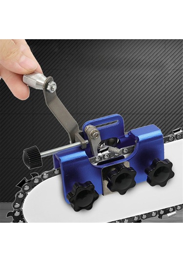 Maiyame "pratik Zincirli Testere Bileme Seti - 3 Taşlama Çubuğu İle Taşınabilir Ve Hızlı Bileme Aleti"