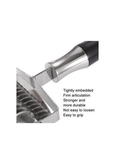 Cbtx 304 Paslanmaz Çelik İtici Çok Fonksiyonlu Erişte Kılıcı Kalınlaştırma Mutfak Erişte Kesici, Stil: Alüminyum Saplı 2.5mm