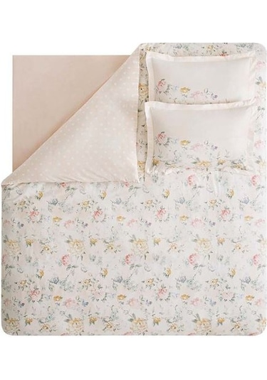 Yataş Bedding Farida Ranforce Çift Kişilik Nevresim Takımı-Somon