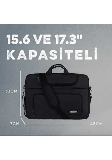 Vegmann Norma 17-17,3" Dizüstü Bilgisayar Uyumlu Siyah Evrak V