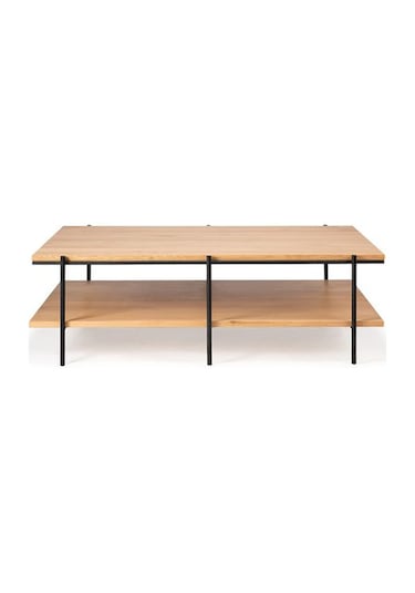 Orta Sehpa Modelleri Ahşap Tasarım Salon Sehpası Dikdörtgen