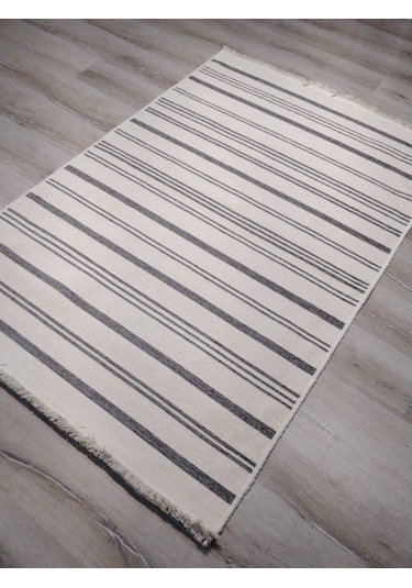 Eko Halı Mondo Kilim Md02 Silver Çift Taraflı Kilim 120X180 Cm