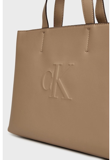 Calvin Klein Bayan Çanta Lv04k3111g Pbf Bej Bej