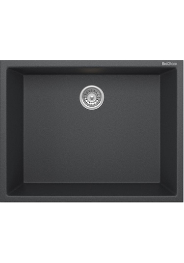 Real Gordion 58 Granit Eviye K012 Siyah