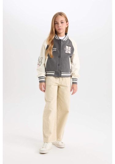 DeFacto Kız Çocuk Nakışlı Kolej Yaka Çıtçıt Kapamalı Kalın İçi Yumuşak Tüylü Bomber Hırka D3108A824WNAR58 Antrasit DeFacto Kız Çocuk Nakışlı Kolej Yaka Çıtçıt Kapamalı Kalın İçi Yumuşak Tüylü Bomber Hırka D3108A824WNAR58 Antrasit