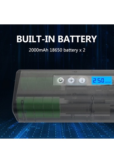 Createtech Ve Taşınabilir Şişirme Şarjlı Powerbank Pompası Lastiği, Geeroyoo Aydınlatma Araba/bisiklet Akıllı Acil - Cb