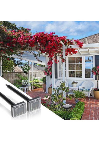 Singree Güneş Enerjili 2'li Ses Dalgalı Bahçe Ve Tarla Fare Kovucu Seti - 400m² Koruma