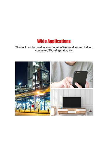 Xindoker Taşınabilir 3'lü Elektromanyetik Radyasyon Ölçer - Sesli Ve Işıklı Alarmlı, Lcd Ekranlı Ev/ofis Kullanımı İçin