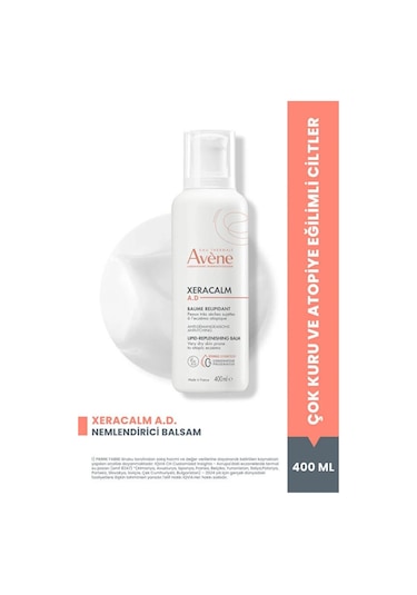 Avene Xeracalm A.d. Lipid Replenishing Cream 400 Ml