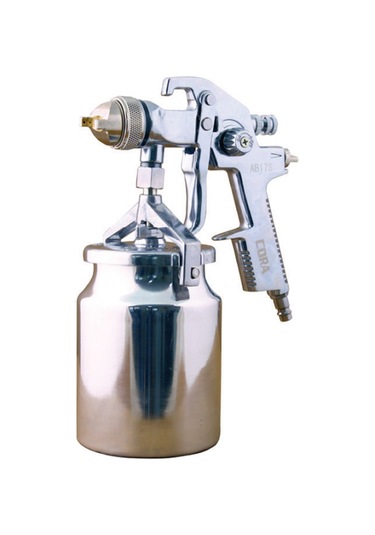 Cora AB17S Alttan Alüminyum Depolu Boya Tabancası 1000 ML 1.7 MM