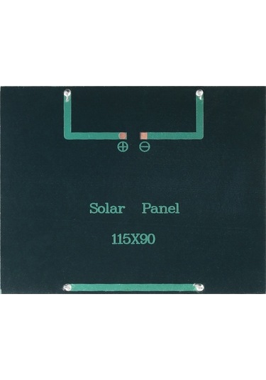 Pazly 1.5w 12v Polikristalin Silikon Güneş Paneli Dıy Güç Şarj Cihazı 115x90mm