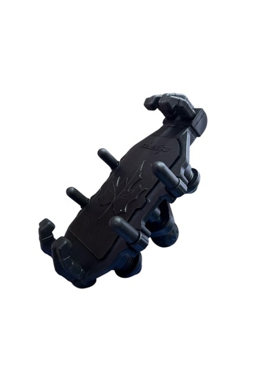 Universal Motosiklet Telefon Tutucu Titreşim Önleyicili Siyah