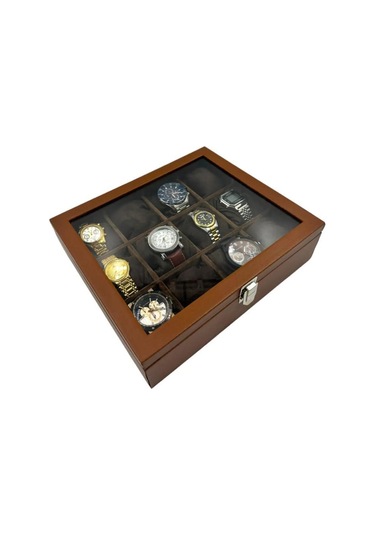 Richbo x 12'li Saat Kutusu Taba