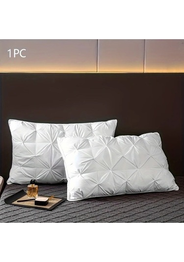 Trendooze Yumuşak Polyester Elyaf Konforlu Uyku Destek Gri Sunshine022 Gri Yastık Gri