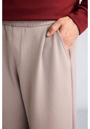 Defacto Barrel Fıt Skuba Dalgıç Kumaş Jogger G6316ax25wnbg250 Bej-bg250