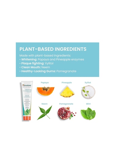 Himalaya Botanique Whitening Complete Care Diş Macunu 150gr Beyazlık
