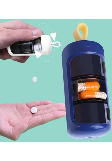 Pazly Tatil Suntek Ofis Mavi Kutusu Kompakt Kapsülü Için Hap Ev Gj Diğer