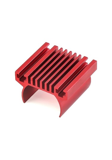 Trax4 Ve Trax4-m 1/18 Rc Paletli Araçlar İçin Kırmızı Alüminyum Motor Soğutucu Bjm401 Yükseltme Aksesuarı