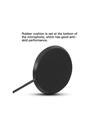 Maiyame Usb Konferans Mikrofonu - 360 Çok Yönlü, Taşınabilir Metal Mini Mikrofon Windows/mac Uyumlu