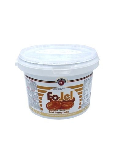 Fo Karamel Aromalı Soğuk Pasta Jeli 7 KG
