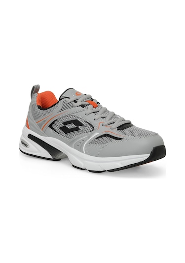Lotto Athens 5fx Grı Erkek Sneaker 000000000101938213 Gri-turuncu Gri - Turuncu