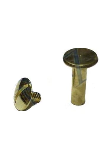 Cilt Menü, Katalog, Kartela Vidası, 13mm - Sarı, 100 Adet Diğer