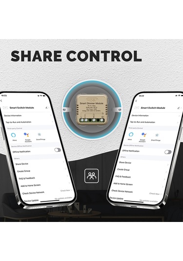 Singree Akıllı Wifi Aydınlatma Anahtarı - Uzaktan Kontrol, Zamanlayıcı, Alexa/google Asistan Uyumlu, Kademeli Açma/kapama 5-15s Diğer
