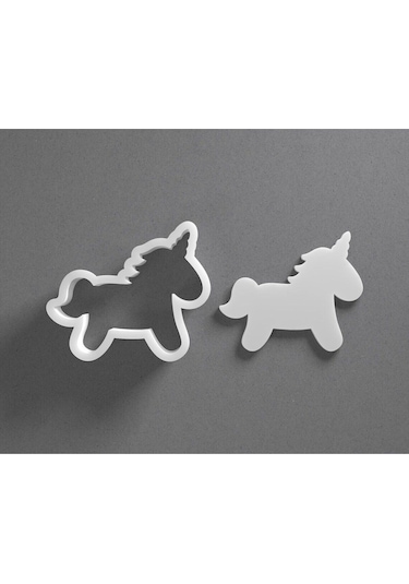 Tatlı Unicorn Kurabiye Kalıbı / Kesici / Şekillendirici