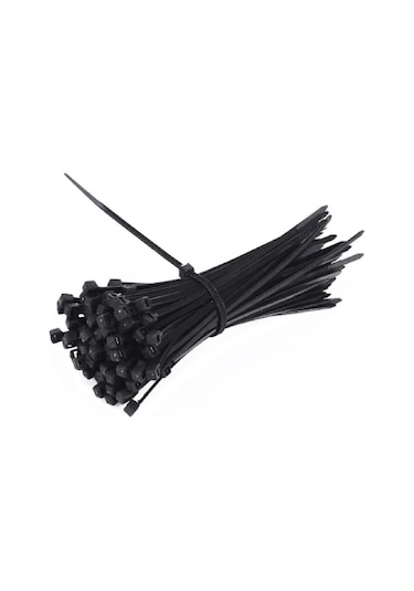 Cat 100ab ,100x2.5mm 100-adet Siyah Kablo Bağı