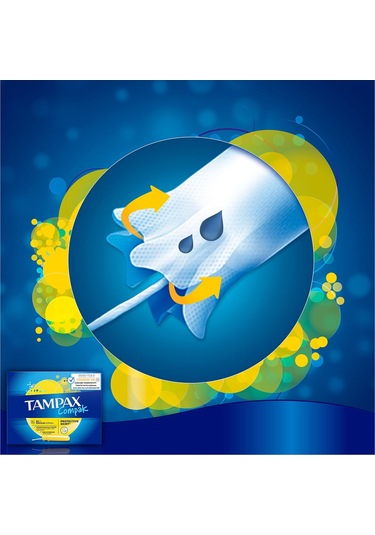 Tampax Compak Regular Tampon 16'lı
