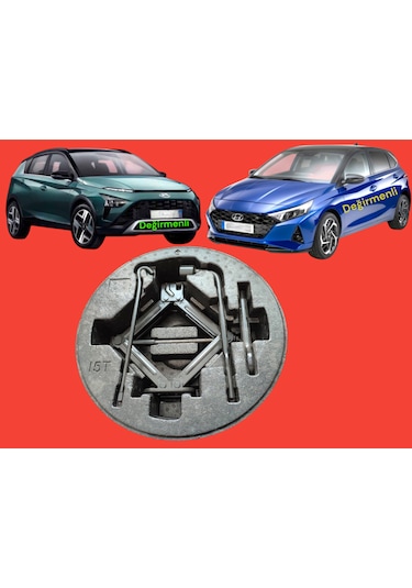 Hyundai İ20-bayon 2021-2024 Arası Uyumlu Kriko Seti