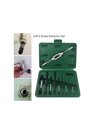 Yunboo 11 Parça Çivi Çıkarıcı Seti: Krom Vanadyum Çelik, Hasarlı Vida/çivileri Delik İpliğini Bozmadan Kaldırır, Depolama Kutusu İçerir