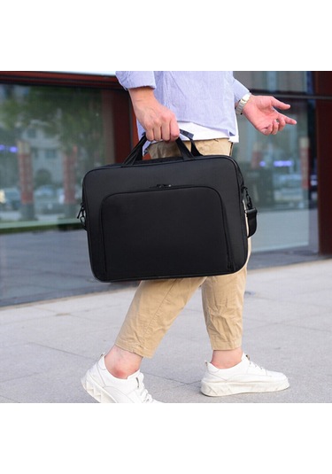 Monyee 15.6 İnç Su Geçirmez Nylon Dizüstü Bilgisayar Çantası - 7cm Kalınlık, Çoklu Taşıma Seçeneği, Darbe Emici Koruma, İş Ve Seyahat İçin