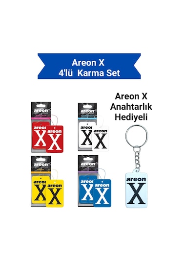 Areon X 4'lü Süper Karma Set
